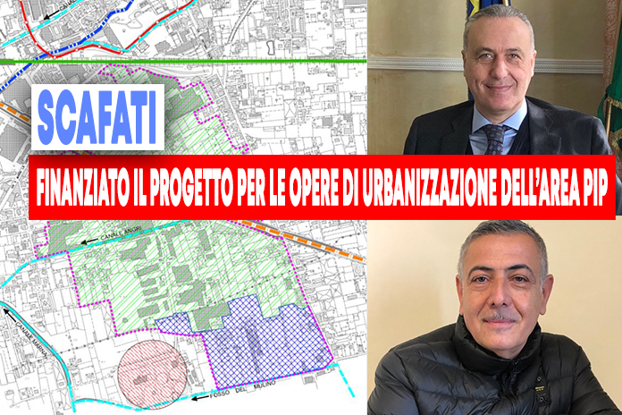 Scafati. La Regione ammette a finanziamento il progetto per le opere di urbanizzazione dell’area Pip