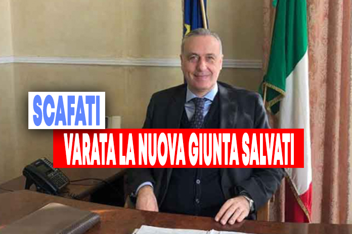 Scafati. Varata la nuova giunta Salvati