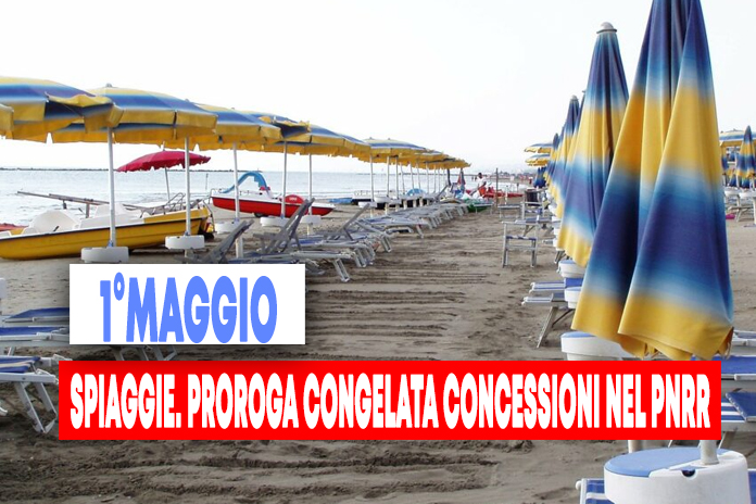 Spiaggie, proroga congelata: l’estate è salva. 1°maggio, tutti al mare !