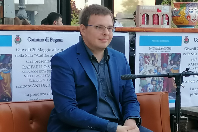 Pagani. Antonio Damiano presenta “Raffaello Vaticano” all’Auditorium
