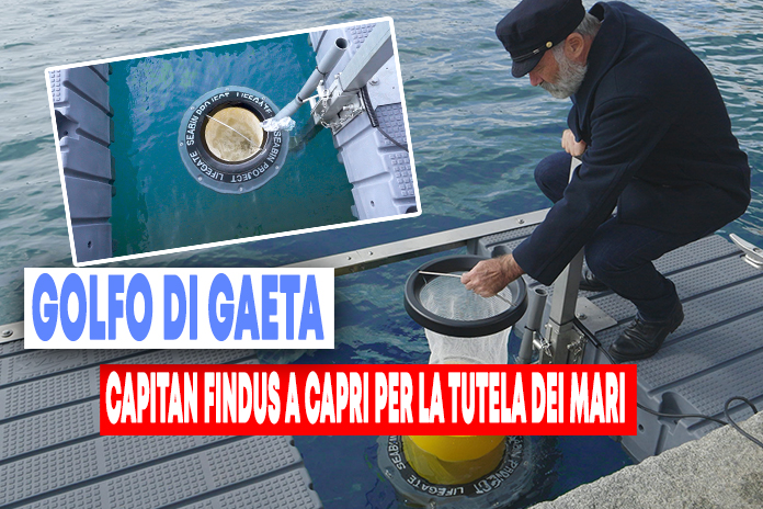 CAPITAN FINDUS A CAPRI PER LA TUTELA DEI MARI