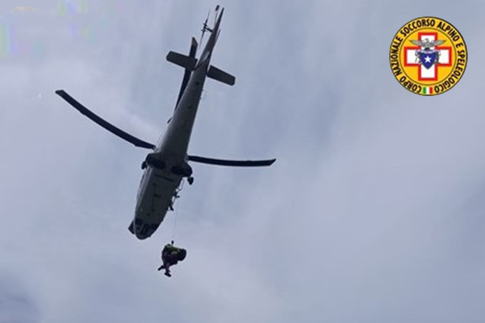 Costiera, intervento del Soccorso Alpino sul sentiero degli Dei