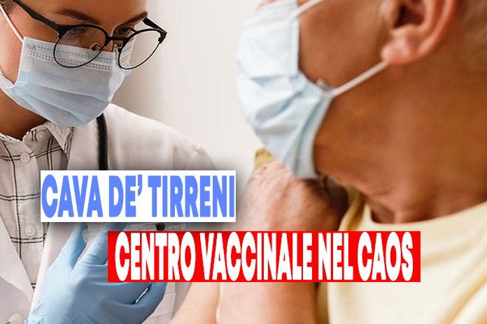 Caos al centro vaccini a Cava de’ Tirreni