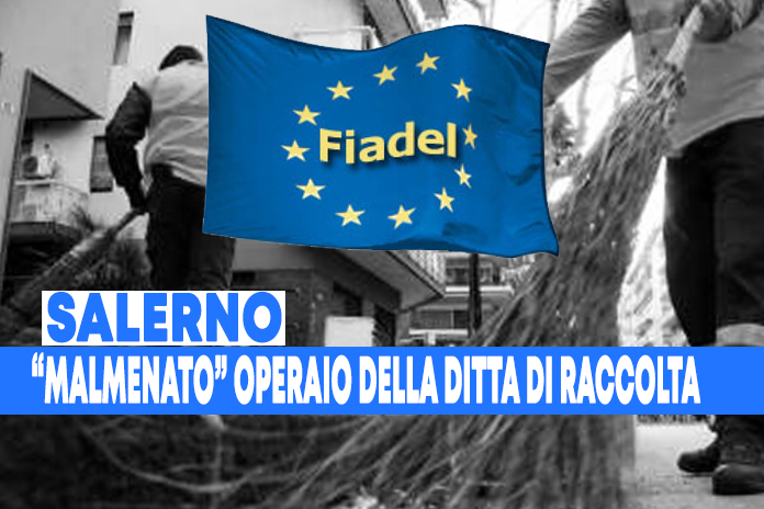 Dipendente (Salerno Pulita), picchiato finisce in ospedale. La solidarietà della Fiadel