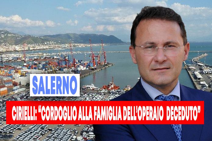 Incidente sul lavoro a Salerno, Cirielli (FdI): “Cordoglio alla famiglia, il Governo si impegni su prevenzione e sicurezza”