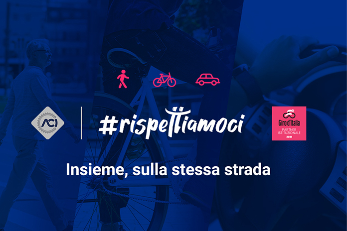 #Rispettiamoci: ACI e Giro d’Italia 2021 di nuovo insieme sulla stessa strada