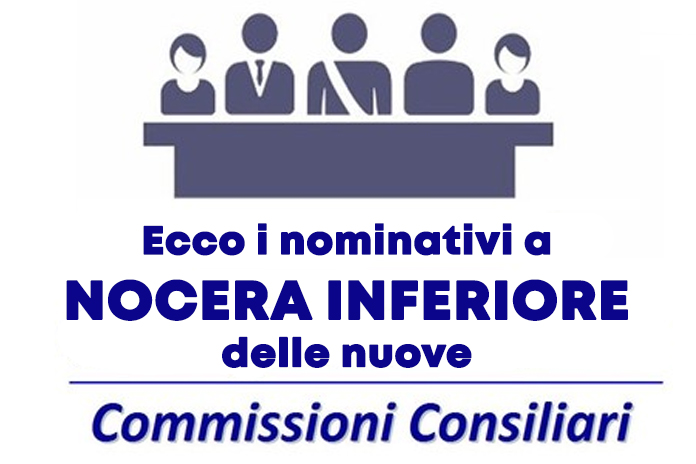 Nominate le nuove Commissioni Consiliari a Nocera Inferiore