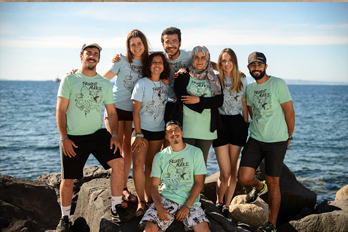 Punta Campanella, ecco i nuovi volontari internazionali