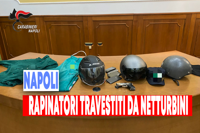 Napoli. Finti netturbini rapinano un tassista, preso 41enne in fuga il complice