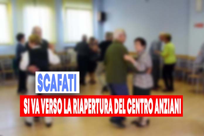 Scafati. Centri anziani, si va verso la riapertura