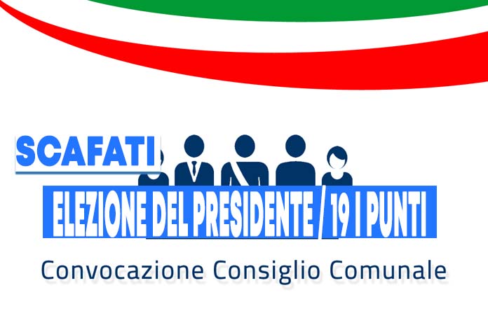 Scafati. Nuovo Consiglio comunale  per l’elezione del Presidente dell’assise; 19 i punti all’ordine del giorno