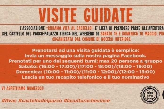 Nocera Inferiore. Riprendono le visite guidate al Castello del Parco Fienga