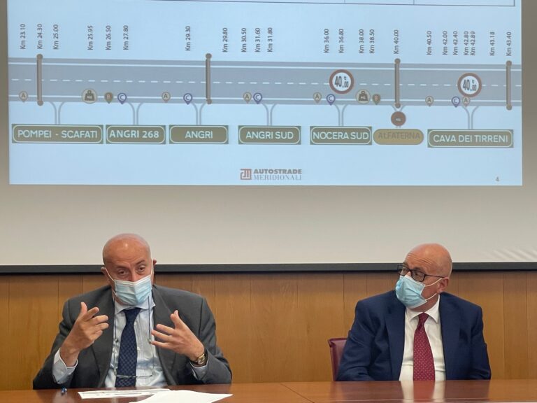 Salerno. Nuovo sistema sperimentale di monitoraggio dinamico del peso dei mezzi pesanti