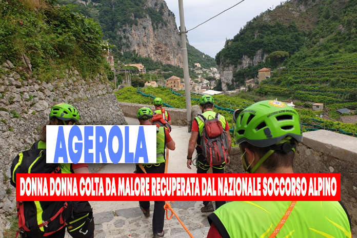 Agerola. Donna colta da malore, in salvo grazie alla CNSAS Campania