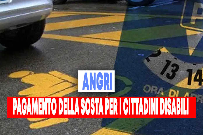 Angri. Pagamento della sosta per i cittadini disabili: la nota dell’opposizione all’Assessore dei servizi sociali