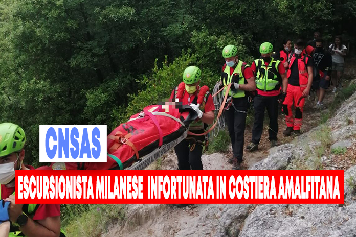 Valle delle Ferriere, signora 46enne ferita: soccorsa dal CNSAS Campania