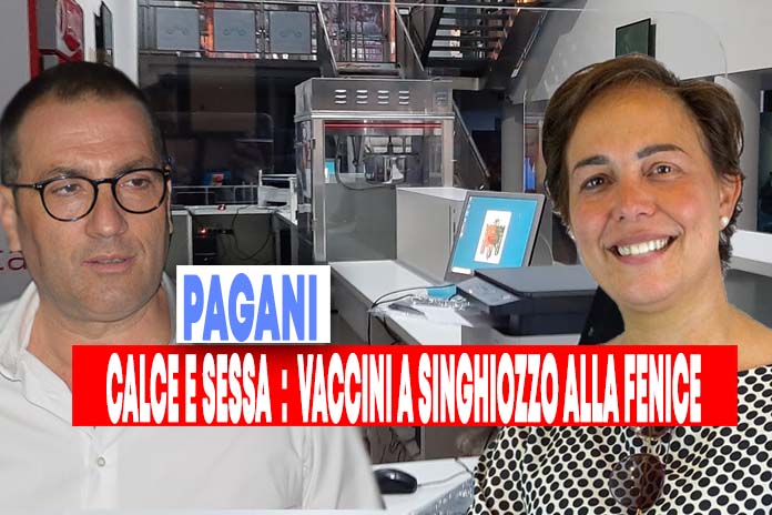 Pagani. Vaccini a singhiozzo alla Fenice. Intervengono i consiglieri Calce e Sessa