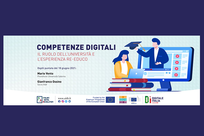 Competenze digitali, il ruolo dell’università. Approfondimento a Digitale Italia Vento: a Salerno innovazione didattica trasversale