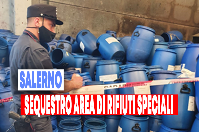 Controlli sul territorio. Sequestro di rifiuti e di piazzale di deposito