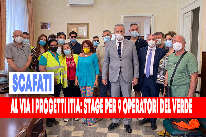 Scafati. Progetti ITIA, al via le attività di stage per 9 operatori del verde