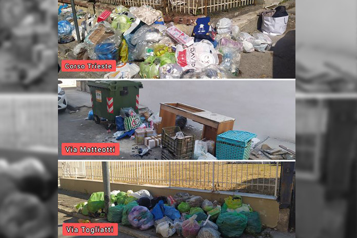 Scafati. Strade invase dai rifiuti, Grimaldi bacchetta il sindaco Salvati