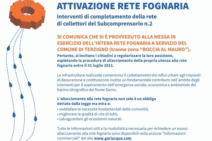 Terzigno. Gori attiva rete fognaria sul territorio comunale: opera per il risanamento del Sarno