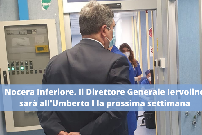 Nocera Inferiore. Il Direttore Generale Iervolino sarà all’Umberto I la prossima settimana