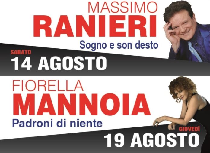 Paestum. Massimo Ranieri e Fiorella Mannoia live, tornano i grandi show all’ombra dei Templi