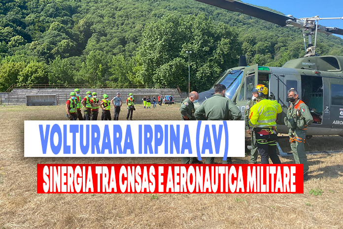 Attività addestrative tra CNSAS e Aeronautica militare