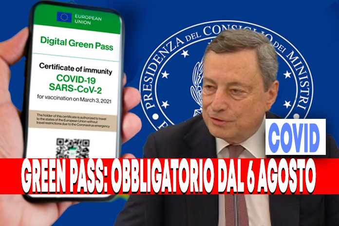 Dal 6 agosto Green pass: ecco cosa cambia e dove è obbligatorio