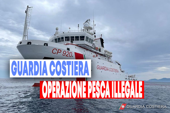 Guardia Costiera Operazione complessa «No driftnets» contro la pesca illegale