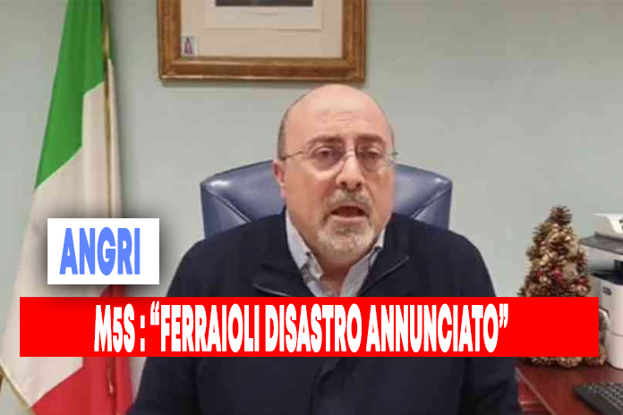 Angri. Il M5S attacca il sindaco Ferraioli: è il momento di rassegnare le dimissioni