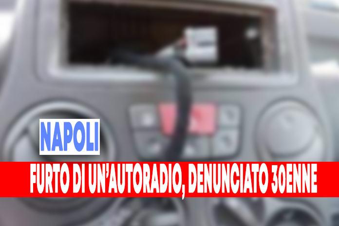 Nola: ruba un’autoradio. Denunciato 30enne