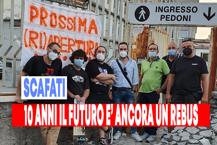 Ospedale di Scafati: sit-in di protesta pacifica degli attivisti di “Scafati Arancione”