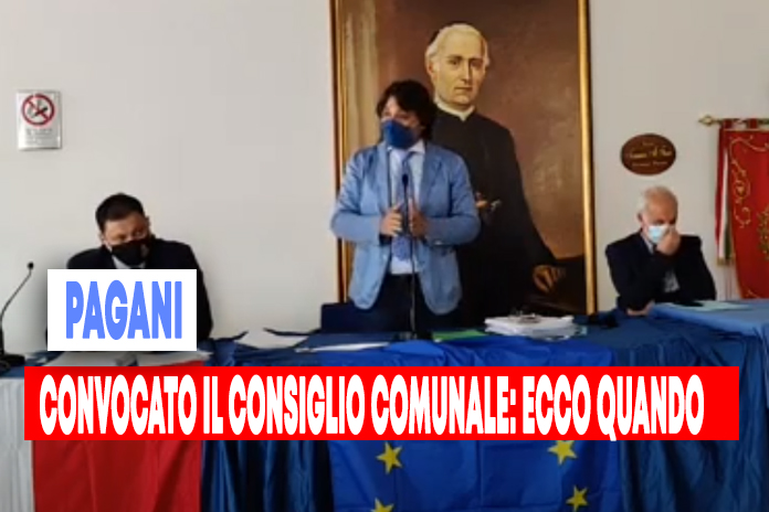 Pagani. Convocato il Consiglio Comunale, ecco quando