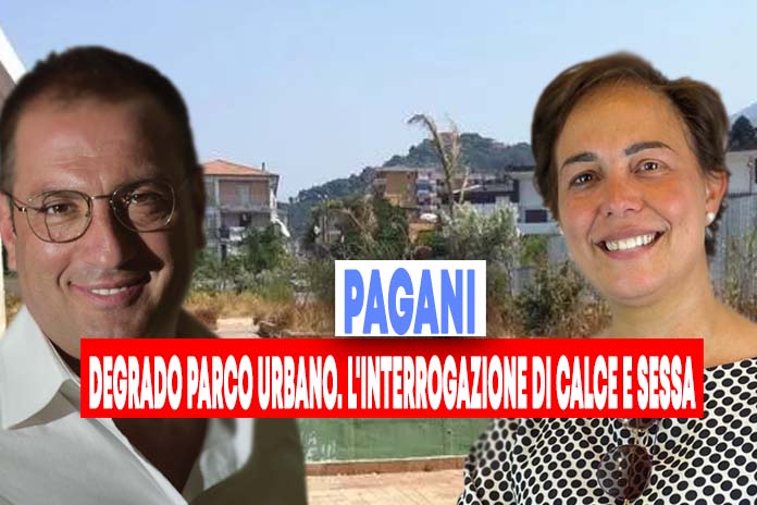 Pagani. Degrado parco urbano. L’interrogazione di Calce e Sessa
