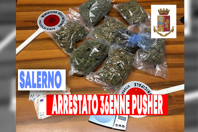 Salerno. Arrestato pusher 36enne