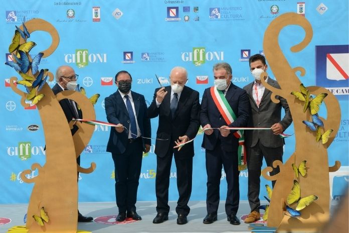 #Giffoni50Plus. De Luca ai ragazzi: ” Responsabilità per essere di nuovo liberi”