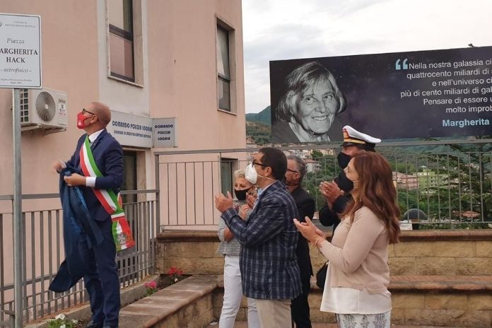 Montecorvino Rovella città dell’astronomia: intitolata Piazza a Margherita Hack