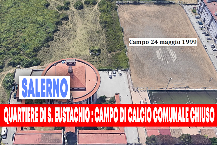Off-limits al Campo Sportivo XXIV Maggio: la nota della CODACONS “Scriveremo immediatamente al Vescovo Bellandi ed al Sindaco di Salerno”