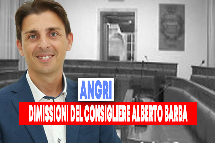 Angri. Clamoroso, arrivano le dimissioni durante il consiglio comunale del consigliere Alberto Barba