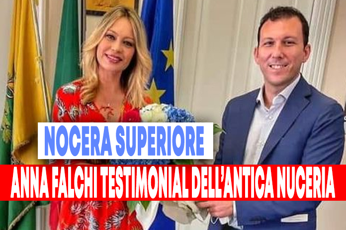 Anna Falchi testimonial dell’antica Nuceria
