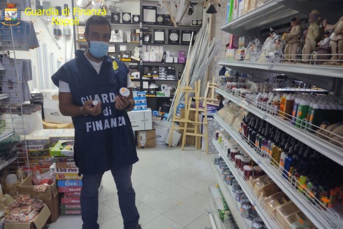 1milione e 245mila articoli cinesi non sicuri sequestrati dalla Gdf