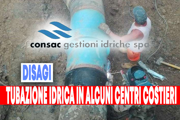 Squadre dei tecnici Consac al lavoro senza sosta per disagi della tubazione idrica in alcuni centri del Cilento costiero