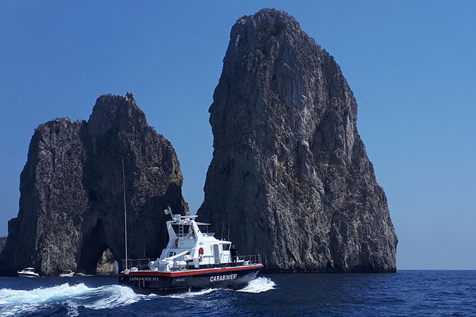 Carabinieri, controlli a tappeto tra Capri e Penisola Sorrentina