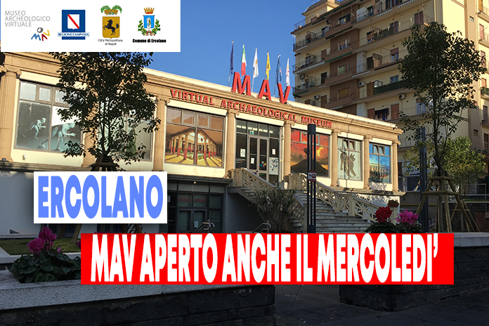 Ad Agosto il MAV di Ercolano apre anche il Mercoledì. Orari, giorni e costi