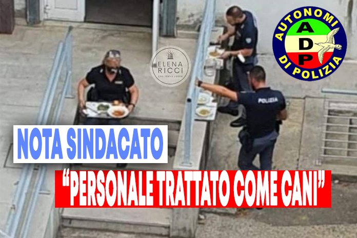 Mense obbligatorie di servizio. Personale trattato come cani