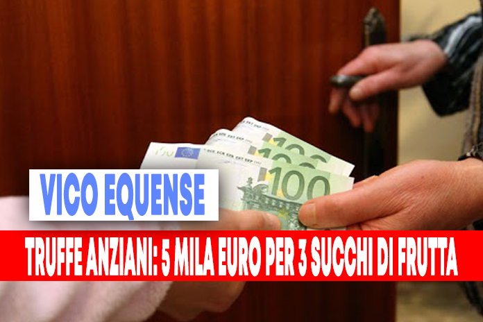 Vico Equense: 5mila euro per 3 succhi di frutta. Truffa ad anziano sventata dai Carabinieri, 2 persone in manette