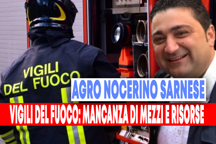 Distaccamento Vigili del Fuoco di Nocera, il coordinatore Agro Nocerino Sarnese “Italia Viva”, scrive al ministro