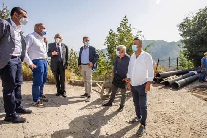 Pimonte. Gori: un chilometro di nuova condotta a servizio del territorio